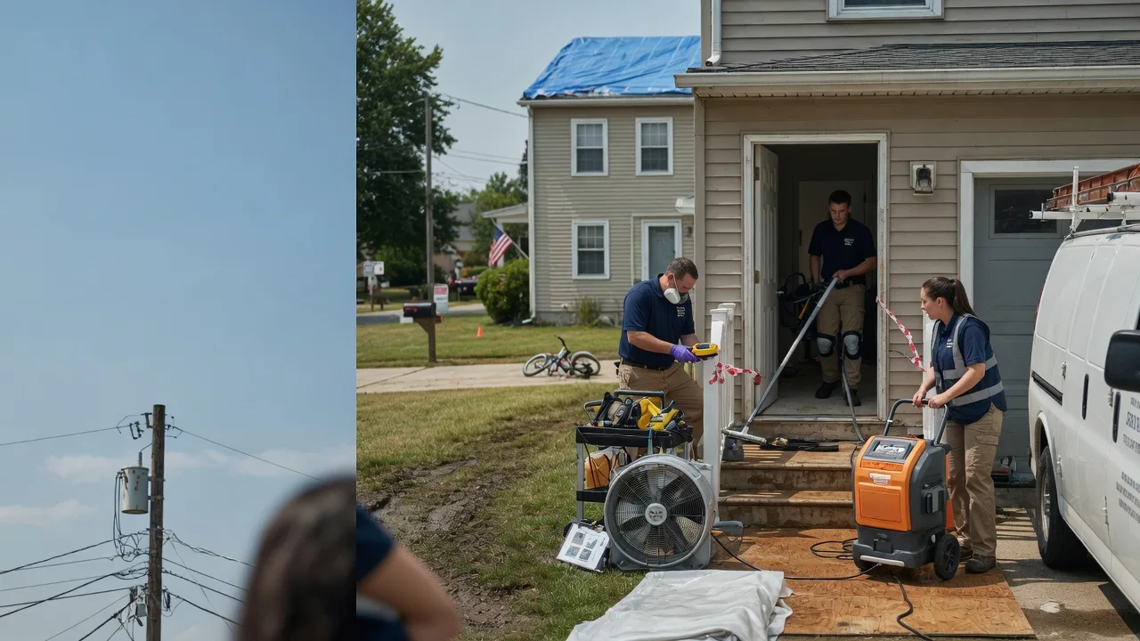 Water Damage Repair in Pinewood, SC near me